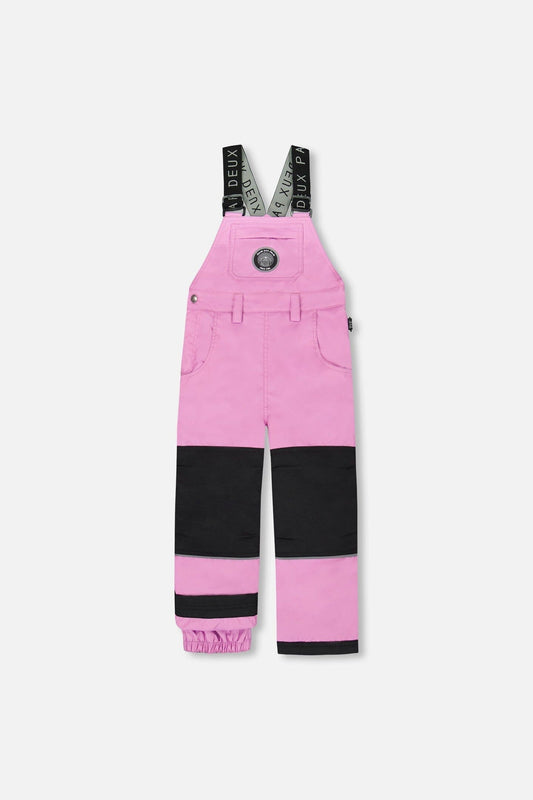 Solid Play Overall Snow Bib Purple