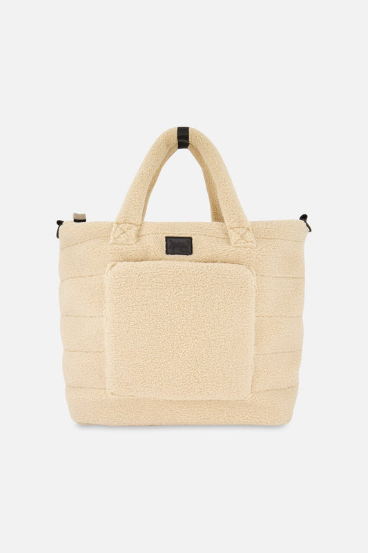 Diaper Bag With Changing Mat Light Beige
