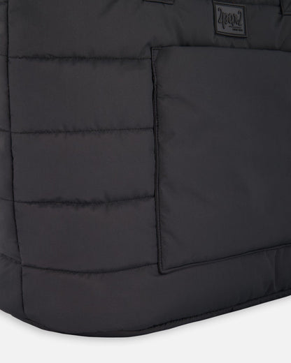 Sac à langer avec matelas à langer Noir