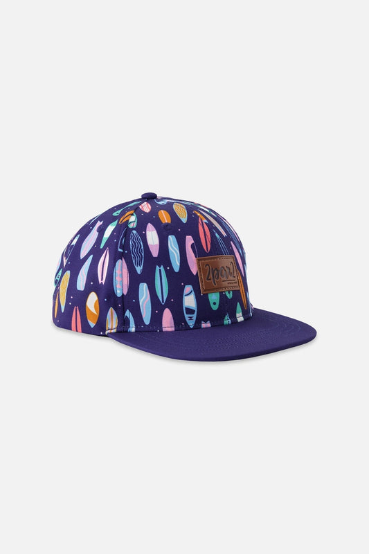 Cap Blue Surfboard Print