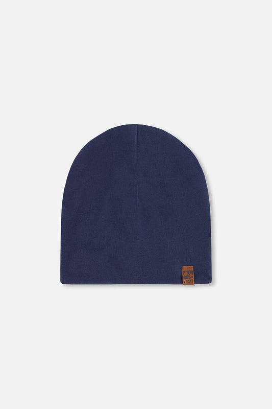 Stretch Jersey Beanie Navy Blue