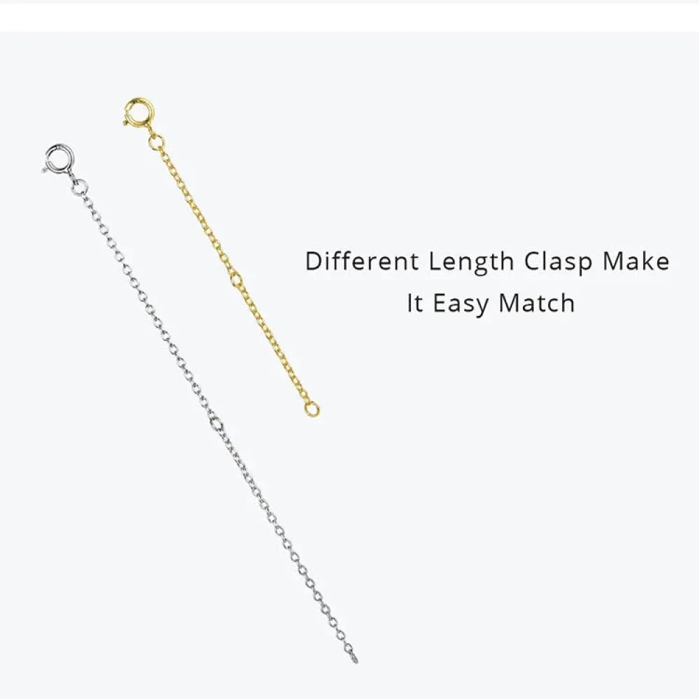 Timeless Elegance: 925 Sterling Silver Adjustable Necklace Chain For Women