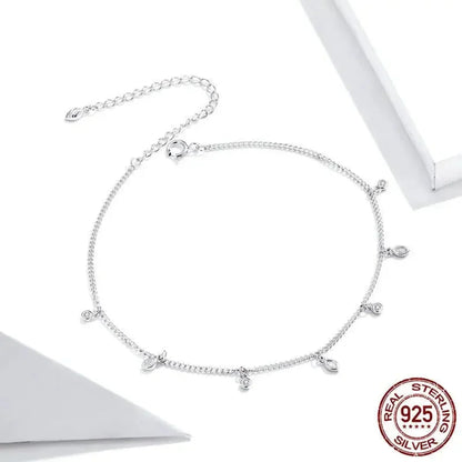 La Cheville à Grelots Minimaliste en Argent Sterling 925