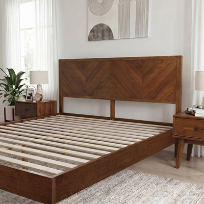 Alander Solid Wood Bed Frame