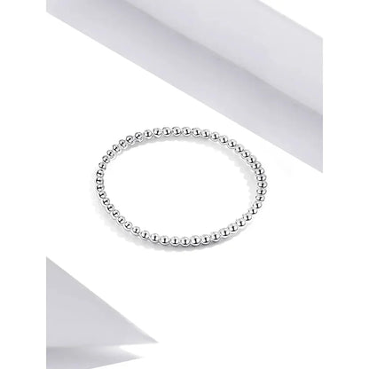 925 Sterling Silver Braided Texture Twisted Eternity Band Stackable Rings - Fine Jewelry