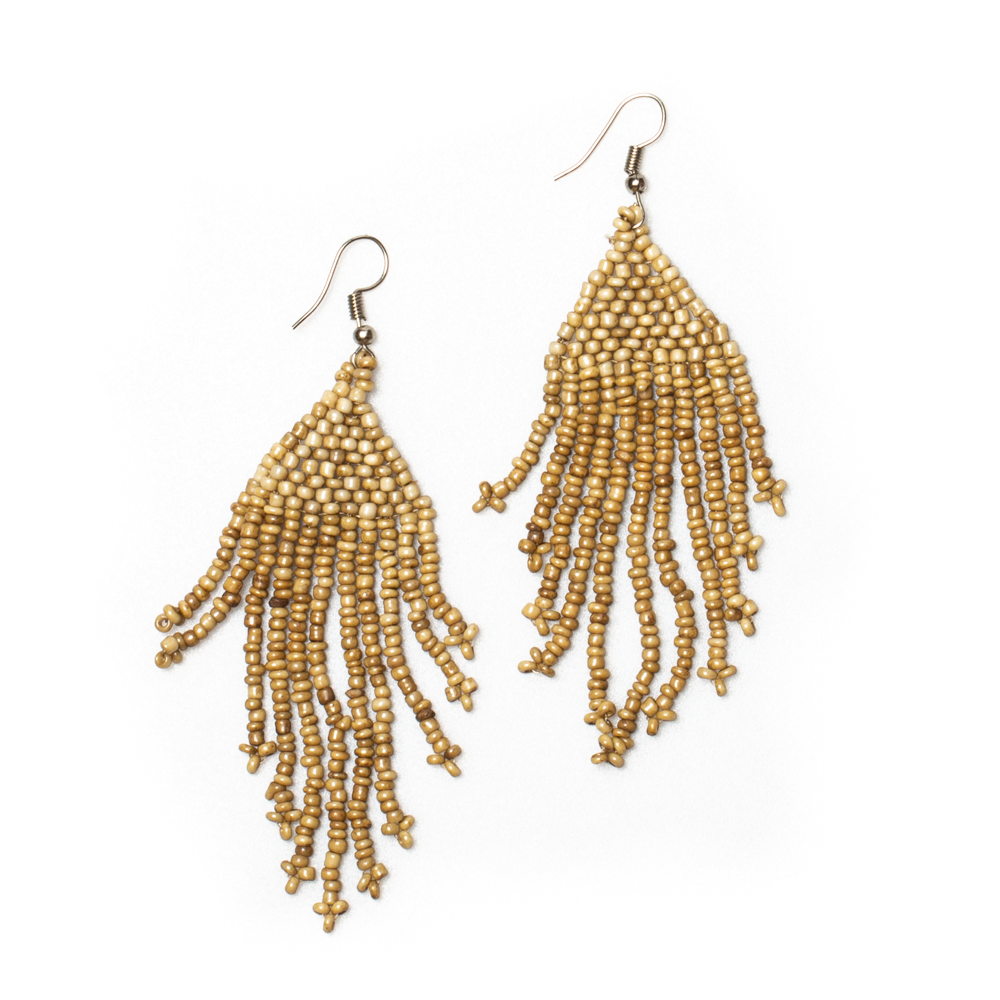 Beaded Drop Earring