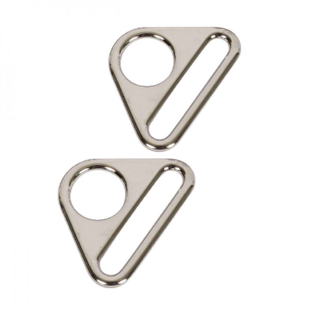 Paire d'anneaux triangulaires plats de 3,8 cm de By Annie