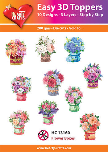 Boîtes à fleurs 3D faciles à monter