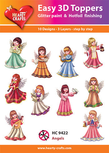 Hearty Crafts - Anges 3D faciles