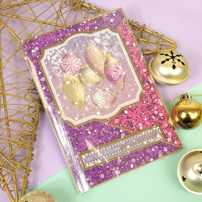 Papiers décoratifs Hunkydory - Boules de Noël féériques