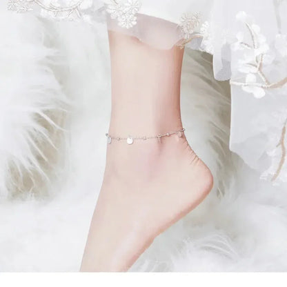 The Modern Geometric 925 Sterling Silver Anklet