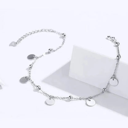 The Modern Geometric 925 Sterling Silver Anklet