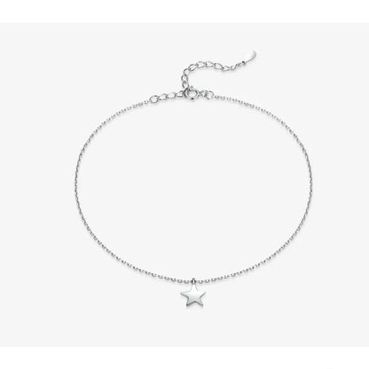 The Celestial 925 Sterling Silver Star Anklet