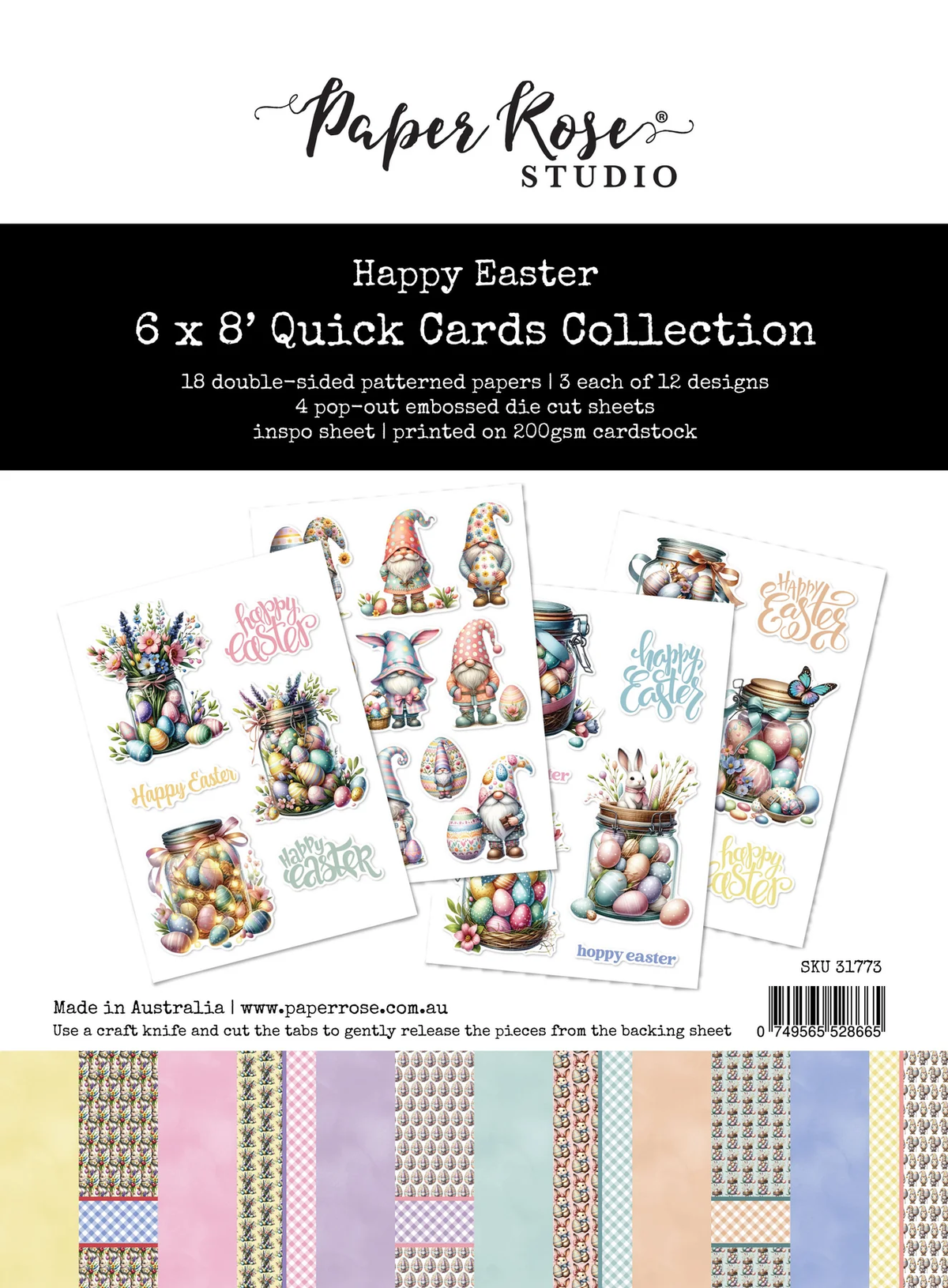 Joyeuses Pâques 1.0 Collection de cartes rapides 6x8" 31773