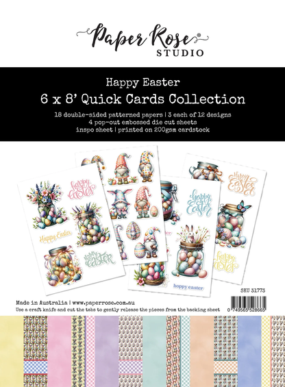 Joyeuses Pâques 1.0 Collection de cartes rapides 6x8" 31773