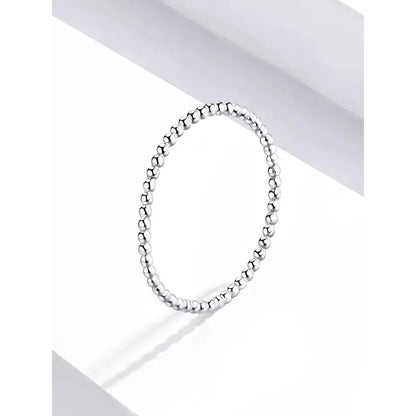 925 Sterling Silver Braided Texture Twisted Eternity Band Stackable Rings - Fine Jewelry