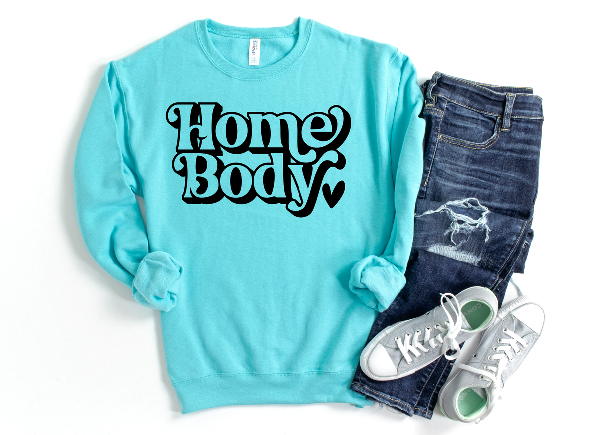Sweat-shirt unisexe col rond "Homebody"