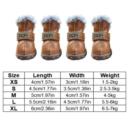 Dog Boots | Waterproof Dog Paw Boots