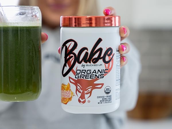 Babe Organic Greens - Orange Sunrise