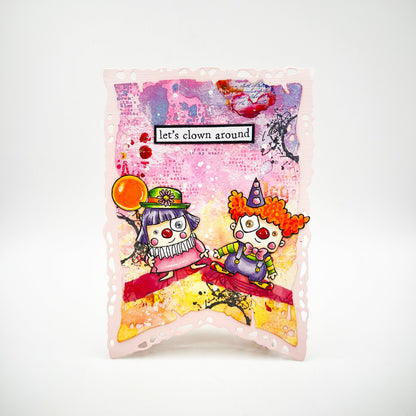 AALL and Create - Set de tampons A7 - Clown Around