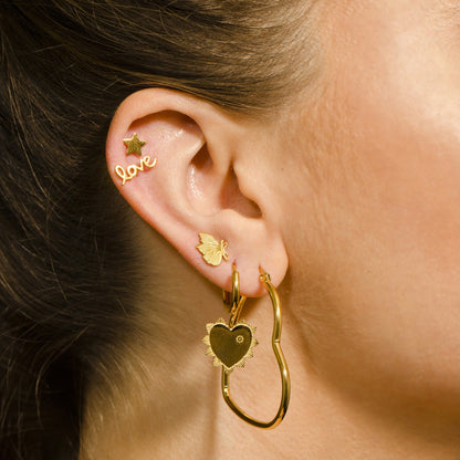 Lot de 2 paires de boucles d'oreilles gratuites