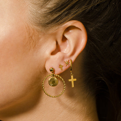 Coffret de 2 paires de boucles d'oreilles SIENNA