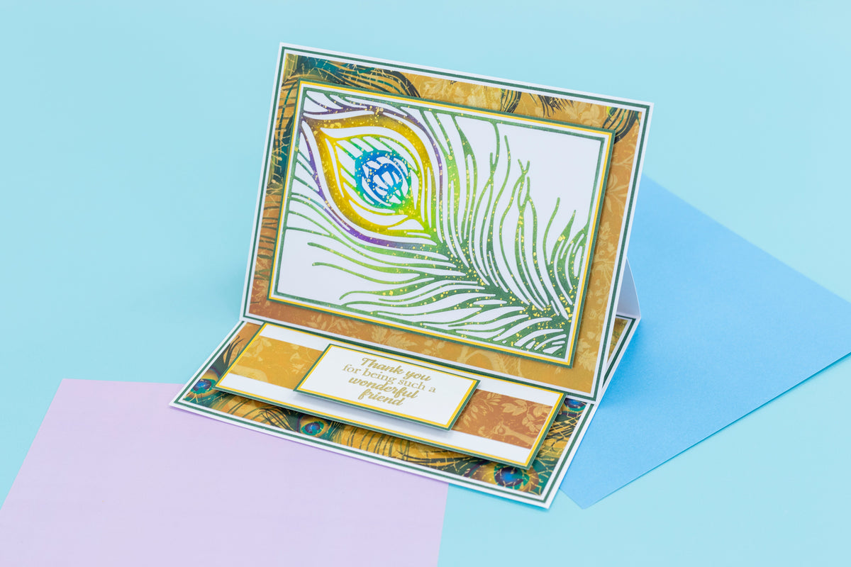 Graceful Plumes Clear Acrylic Stamp - Strut Your Stuff