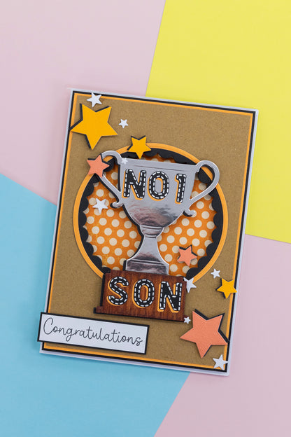 Crafter’s Companion Celebrate Good Times Collection Metal Die - Trophy