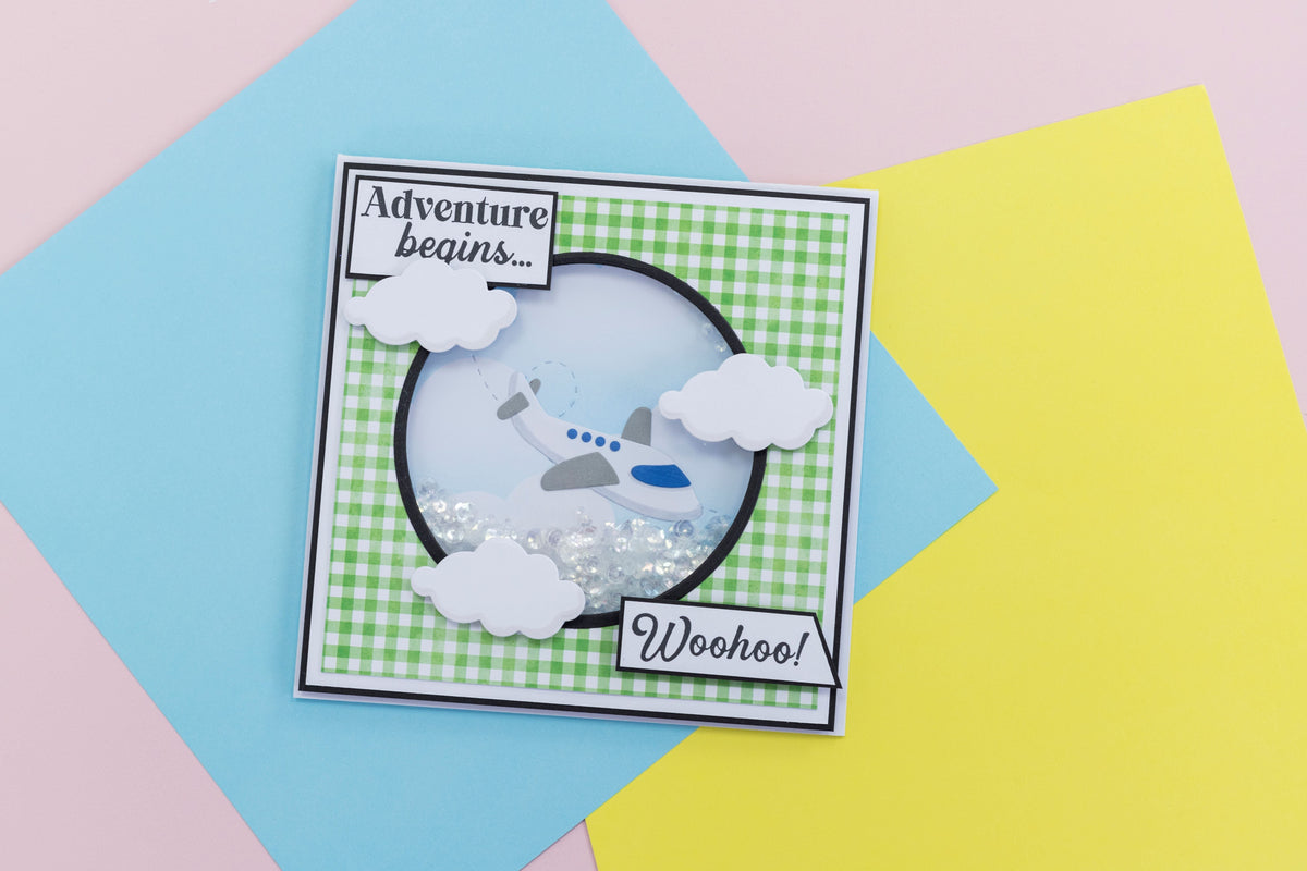 Matrice de découpe métallique Crafter’s Companion Collection Celebrate Good Times - Avion