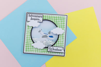 Matrice de découpe métallique Crafter’s Companion Collection Celebrate Good Times - Avion