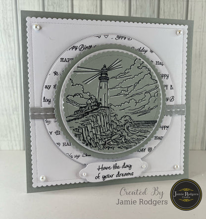 Jamie Rodgers Crafts Lighthouse A6 Clear Stamp Set
