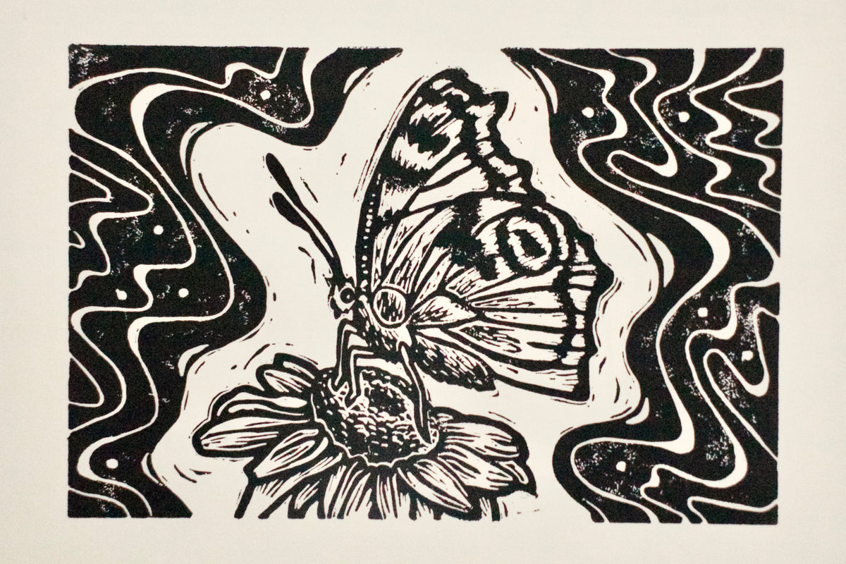 'the Butterfly' hand print