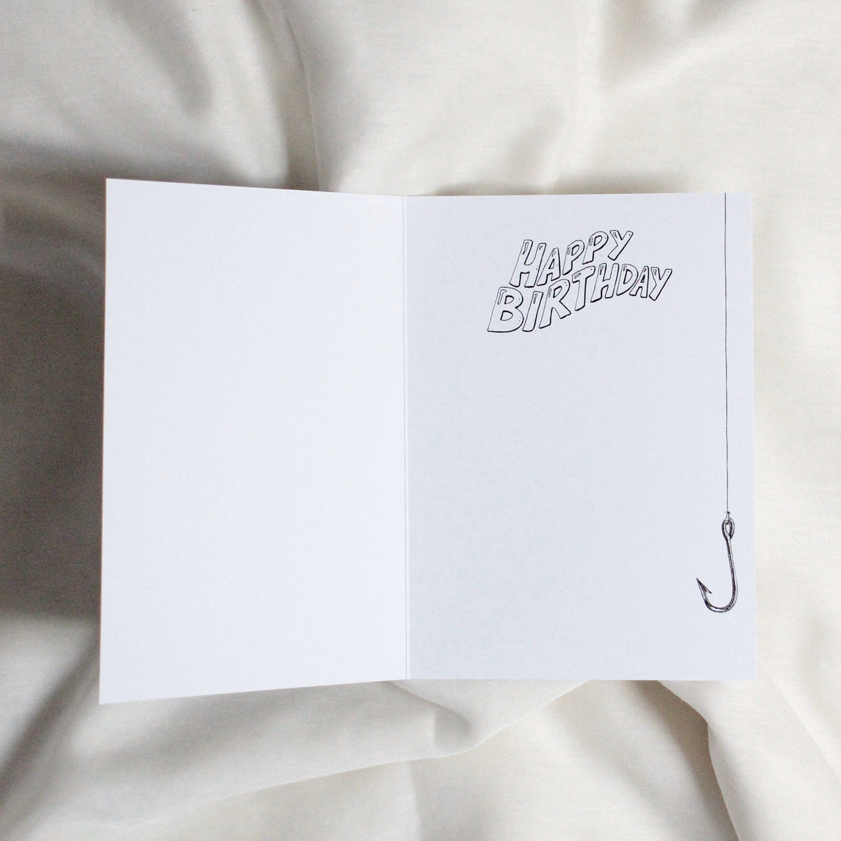 'Happy Birthday' Bass Fish Card