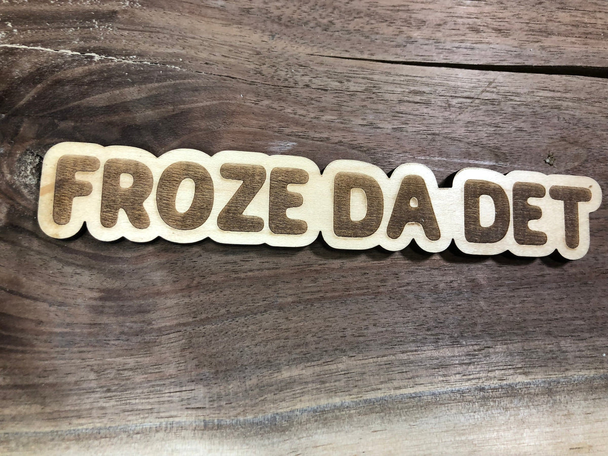 Newfoundland Saying Wooden Fridge Magnets