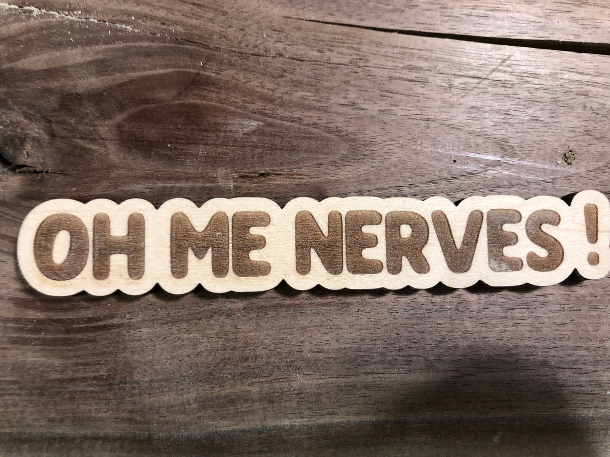 Newfoundland Saying Wooden Fridge Magnets