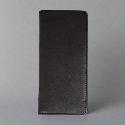 JBG International Men's Breast Pocket Leather Wallet