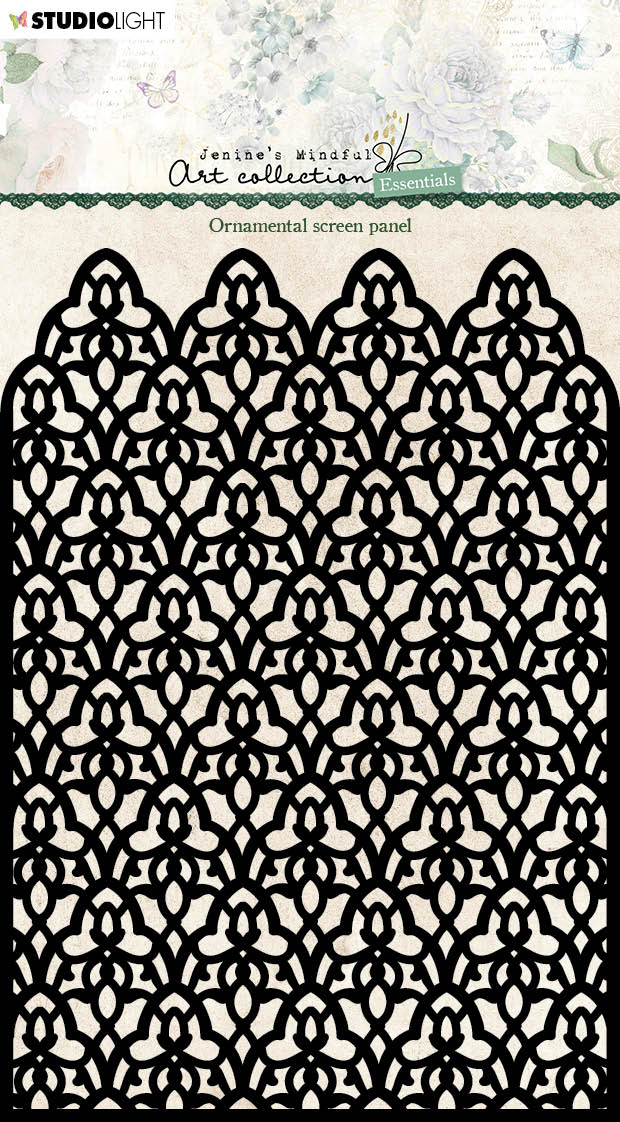 JMA Masque Panneau Paravent Ornemental Essentiels 105x148x1mm 1 pièce n°105