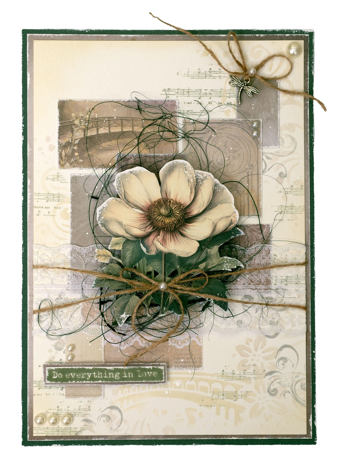 Bloc de papier design JMA Papier de fond Growing & Blooming 36 feuilles
