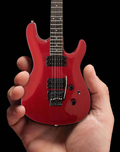 Réplique de guitare miniature Joe Satriani Signature Candy Apple Red