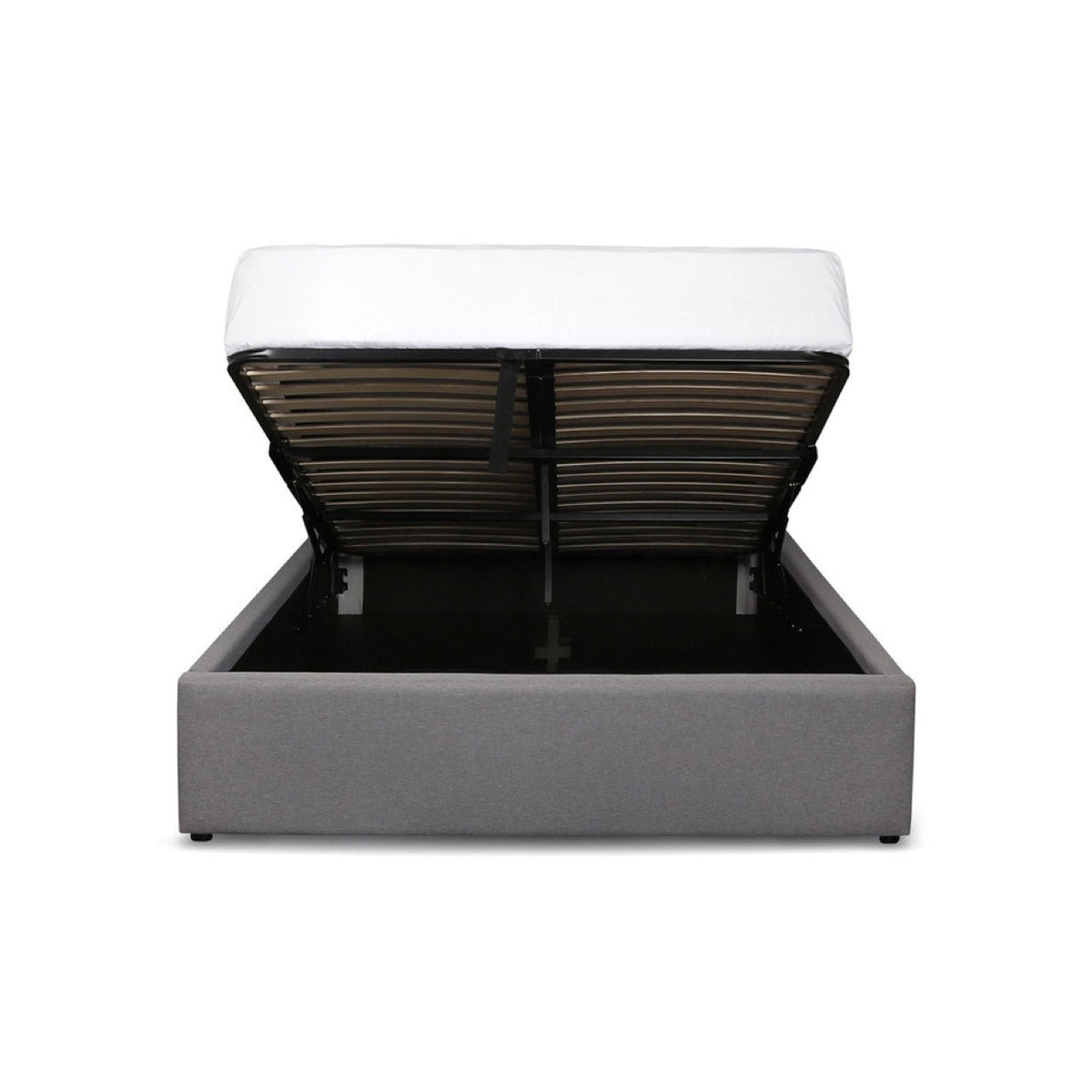 Justin Queen Storage Bed - Greige