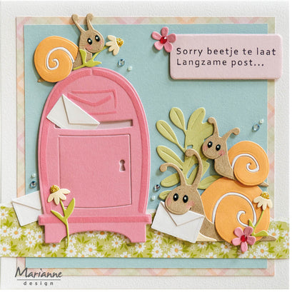 Marianne Design Collectables Die - La famille d'escargots d'Eline
