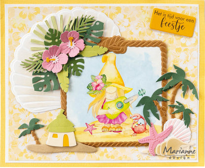Matrice de découpe Creatables Marianne Design - Île palmier
