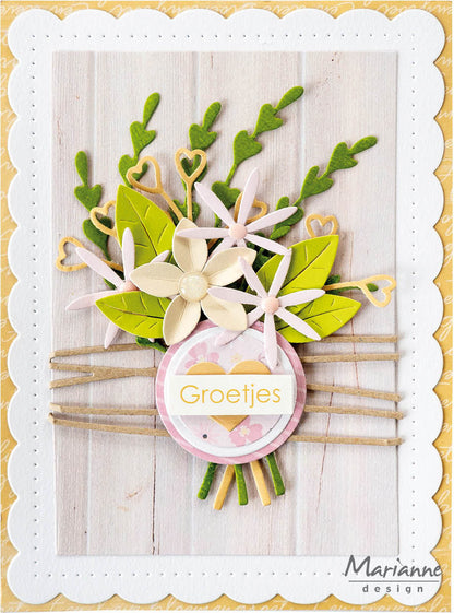 Marianne Design Creatables Die - Rameau de Cœur Doux