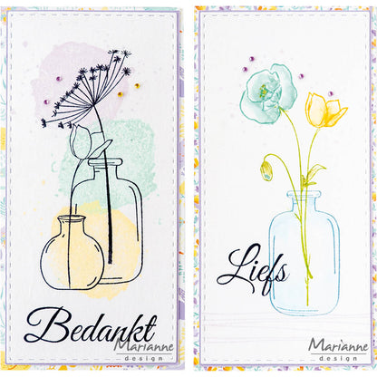 Marianne Design Clear Stamp - Silhouette Art - Taches