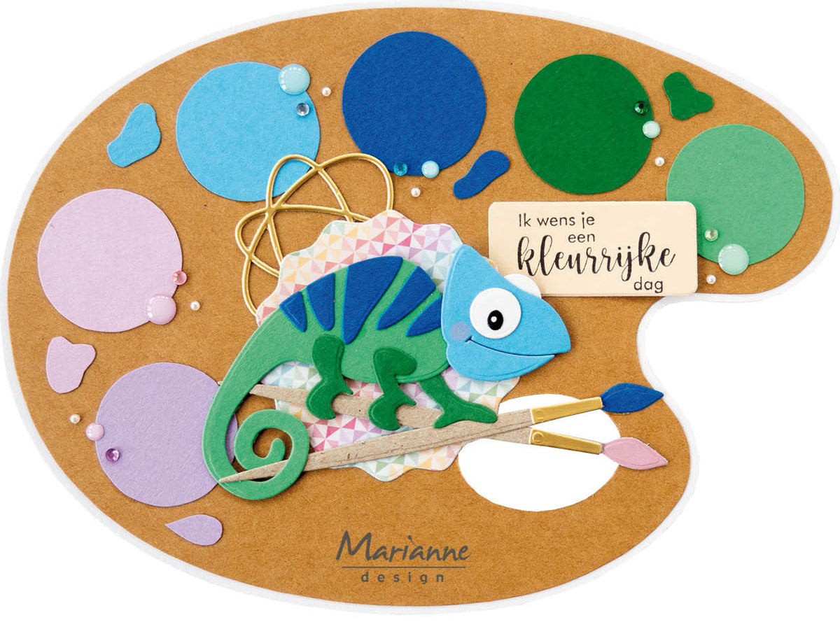 Marianne Design Craft Stencil - Palette