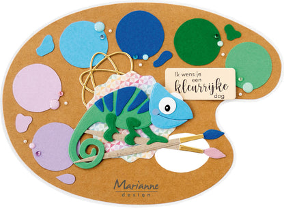 Marianne Design Craft Stencil - Palette