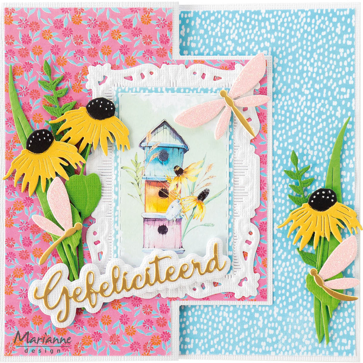 Marianne Design Feuille à Découper - Joyeux Jardiniers