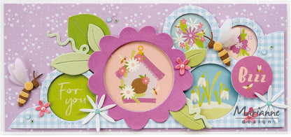 Marianne Design 6x12 Cardstock - Hello Spring