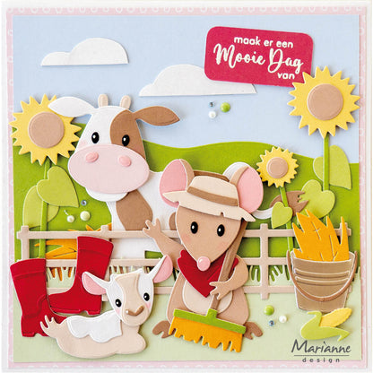 Marianne Design Collectables Die - Eline's Goat Family