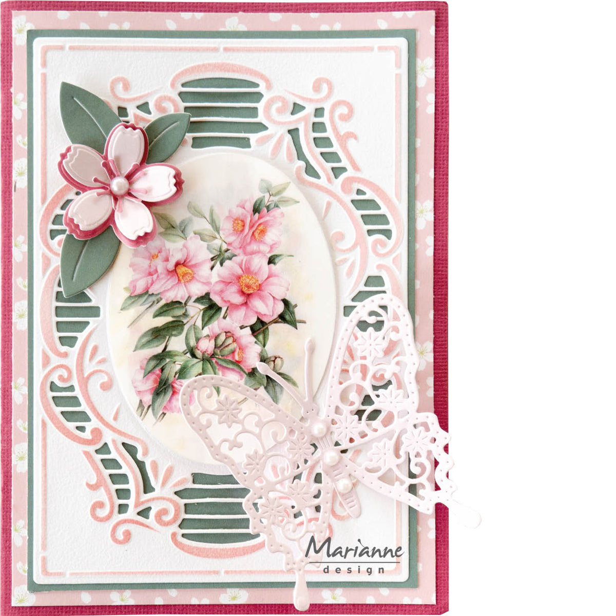Marianne Design Matrice de découpe Creatables - Anja's Stylish Rectangle